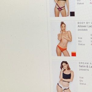 Brand new Victoria’s Secret pantries